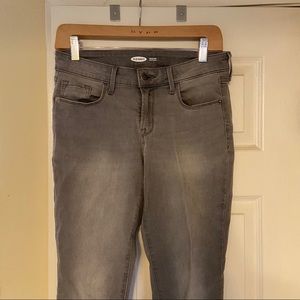 Old Navy Rockstar super skinny grey jeans